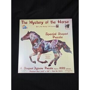 The Mystery Of The Horse Shaped Jigsaw Puzzle SunsOut 800 Pcs 95973 New Sealed